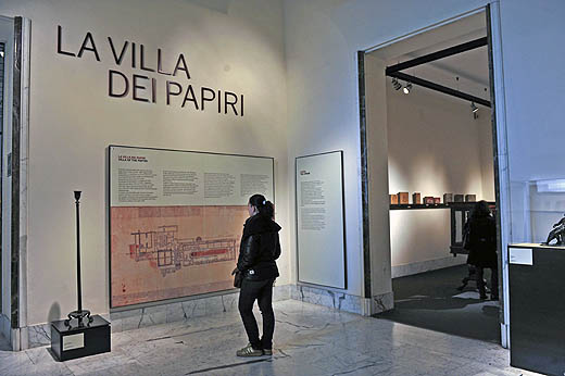 Pompeya resucita su biblioteca de las cenizas 